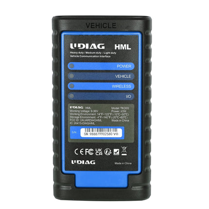 UDIAG HD950 | Modul diagnostiky nákladných vozidiel